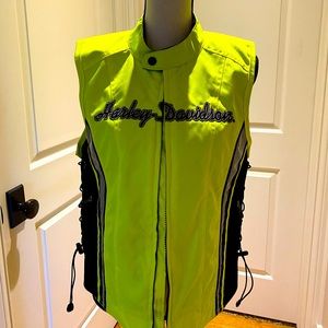 Harley Davidson Neon Vest